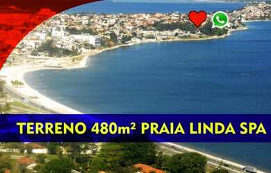 Imagem: O terreno possui 480m² de Área e está localizado em Praia