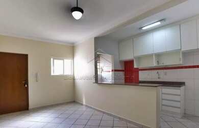 Imagem: O apartamento possui 1 Dormitório, 1 Banheiro, 1 Vaga na garagem