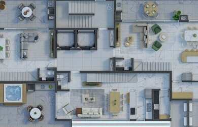 Imagem 2: COBERTURA com 3 dormitórios à venda por R$ 2.052.750,00 no bairro Água...