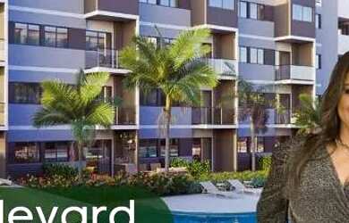 Imagem: O apartamento possui 1 Dormitório, 1 Banheiro, 1 Vaga na garagem