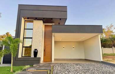 Imagem: A casa em condomínio possui 3 Dormitórios, 4 Banheiros, 2