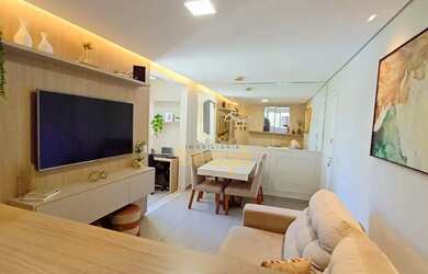 Imagem: O apartamento possui 3 Dormitórios, 2 Banheiros, 2 Vagas na