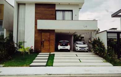 Imagem: A casa em condomínio possui 3 Dormitórios, 1 Banheiro, 4 Vagas