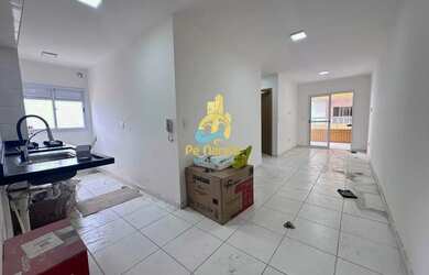 Imagem 2: Apartamento Exclusivo de 2 Quartos no Boqueirão, Praia Grande 60,44m² com Varanda Gourmet