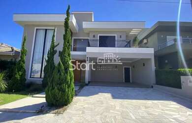 Imagem: A casa em condomínio possui 3 Dormitórios, 5 Banheiros, 4