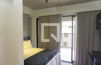 Imagem: A kitnet possui 1 Dormitório, 1 Banheiro, 25m² de Área e