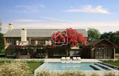 Imagem: A casa em condomínio possui 5 Dormitórios, 5 Banheiros, 5