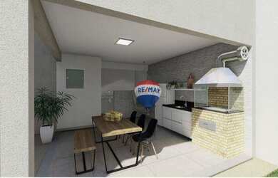 Imagem: A casa possui 2 Dormitórios, 2 Banheiros, 2 Vagas na garagem