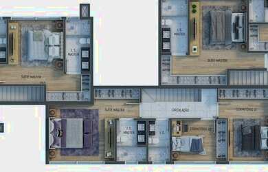 Imagem 3: COBERTURA com 3 dormitórios à venda por R$ 2.052.750,00 no bairro Água...