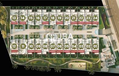 Imagem 2: 24 CASAS EM CONCEITO TOWNHOUSE
