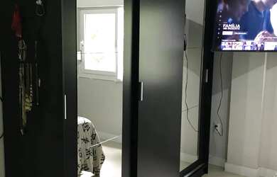 Imagem: A casa em condomínio possui 1 Dormitório, 1 Banheiro, 2m²