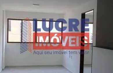 Imagem: O apartamento possui 1 Dormitório, 1 Banheiro, 1 Vaga na garagem