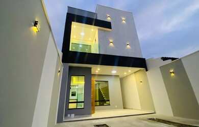 Imagem: A casa possui 4 Dormitórios, 3 Banheiros, Imóvel novo e está