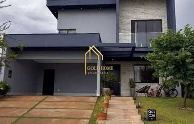 Imagem: A casa em condomínio possui 5 Dormitórios, 5 Banheiros, 4