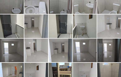 Imagem: A casa em condomínio possui 1 Dormitório, 1 Banheiro, Imóvel