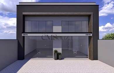 Imagem: O depósito possui 4 Vagas na garagem, 262m² de Área e está