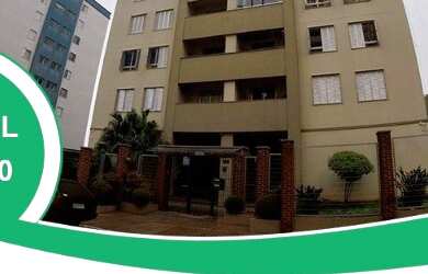 Imagem: O apartamento possui 3 Dormitórios, 1 Banheiro, 1 Vaga na garagem