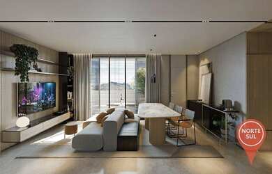 Imagem: O apartamento possui 3 Dormitórios, 1 Banheiro, 2 Vagas na