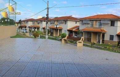 Imagem: A casa em condomínio possui 3 Dormitórios, 3 Banheiros, 2