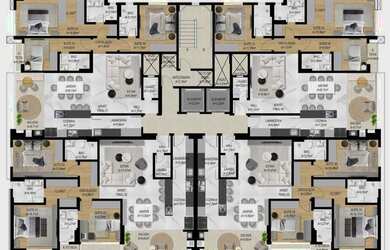 Imagem 8: APARTAMENTO com 3 dormitórios à venda por R$ 1.107.000,00 no bairro Campo Comprido - CURIT