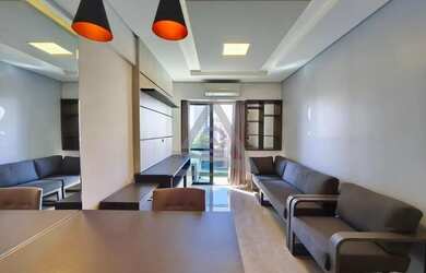 Imagem: O apartamento possui 1 Dormitório, 1 Banheiro, 1 Vaga na garagem