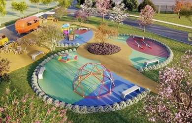 Imagem: O terreno possui 600m² de Área e está localizado em Duque