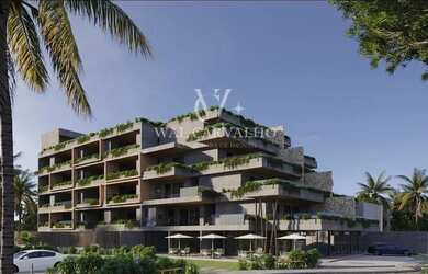 Imagem: O apartamento possui 1 Dormitório, 1 Banheiro, 1 Vaga na garagem