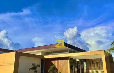 Imagem: A casa em condomínio possui 4 Dormitórios, 4 Banheiros, 5