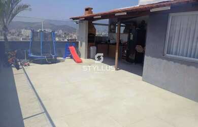 Imagem: O apartamento na cobertura possui 3 Dormitórios, 2 Banheiros