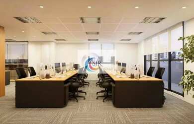 Imagem: O depósito possui 5 Vagas na garagem e 218m² de Área e está