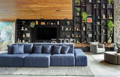 Imagem: A casa em condomínio possui 3 Dormitórios, 5 Banheiros, 4