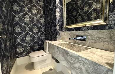 Imagem: O apartamento possui 3 Dormitórios, 5 Banheiros, 3 Vagas na