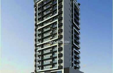 Imagem: O apartamento possui 1 Dormitório, 1 Banheiro, 1 Vaga na garagem