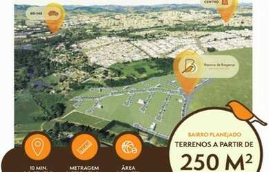 Imagem: O terreno possui 250m² de Área e está localizado em Bragança