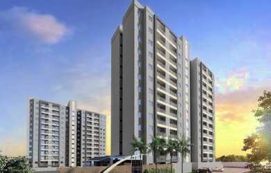 Imagem: O apartamento possui 2 Dormitórios, 2 Banheiros, 1 Vaga na