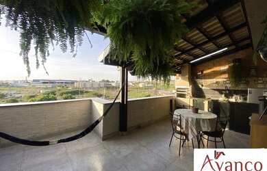 Imagem: O apartamento possui 2 Dormitórios, 3 Banheiros, 2 Vagas na