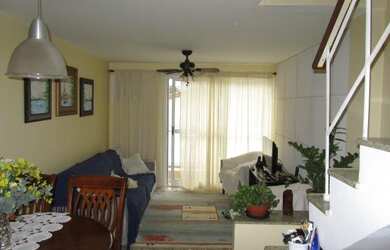 Imagem: A casa em condomínio possui 3 Dormitórios, 3 Banheiros, 1