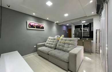 Imagem: O apartamento possui 2 Dormitórios, 1 Banheiro, 2 Vagas na