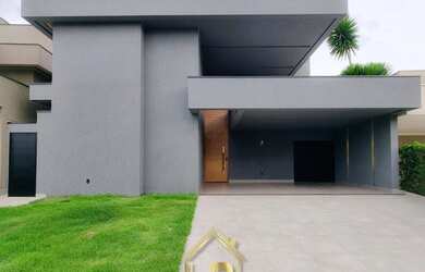 Imagem: A casa em condomínio possui 4 Dormitórios, 5 Banheiros, 4