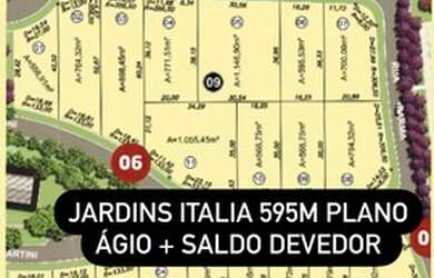 Imagem: O terreno possui 595m² de Área e está localizado em Jardins
