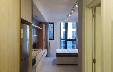 Imagem: O apartamento possui 1 Dormitório, 1 Banheiro, 31m² de Área