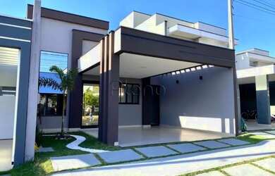 Imagem: A casa em condomínio possui 3 Dormitórios, 2 Banheiros, 2