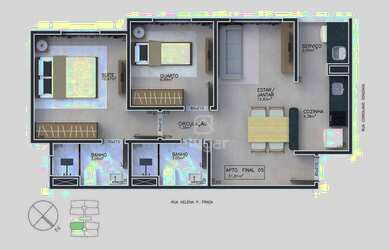 Imagem 14: Apartamento à venda, 2 quartos, 1 suíte, 1 vaga, Major Prates - Montes Claros/MG - R$ 240