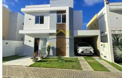 Imagem: A casa em condomínio possui 3 Dormitórios, 4 Banheiros, 3