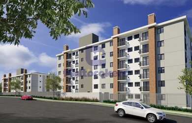 Imagem: O apartamento possui 3 Dormitórios, 1 Banheiro, 1 Vaga na garagem