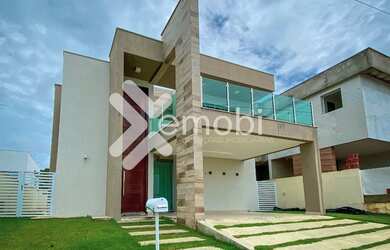 Imagem: A casa em condomínio possui 3 Dormitórios, 3 Banheiros, 160m²