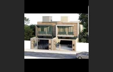 Imagem: A casa possui 3 Dormitórios, 2 Banheiros, 2 Vagas na garagem