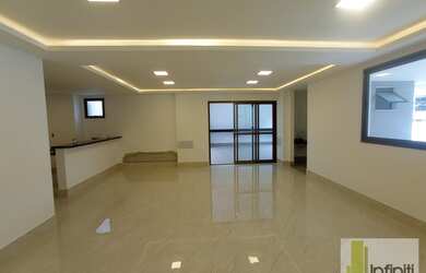 Imagem: O apartamento na cobertura possui 3 Dormitórios, 5 Banheiros