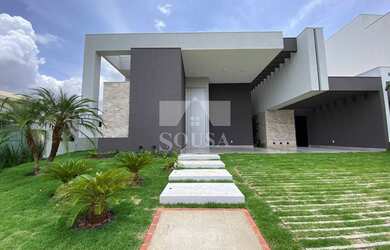 Imagem: A casa em condomínio possui 3 Dormitórios, 5 Banheiros, 3