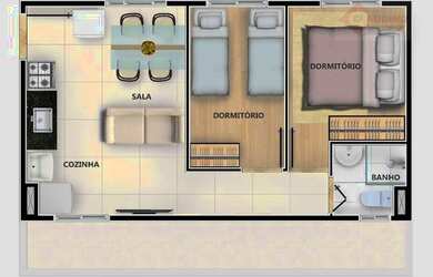Imagem 16: Apartamento com 2 dormitórios, 30 m² - venda por R$ 308.000,00 ou aluguel por R$ 1.720,00